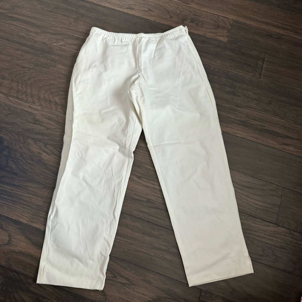 Eileen Fisher organic cotton pants size medium